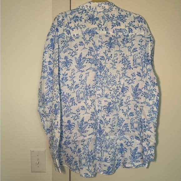 NWT Lilly Pulitzer Men’s Addison Shirt - Resort White - Picture 2 of 8